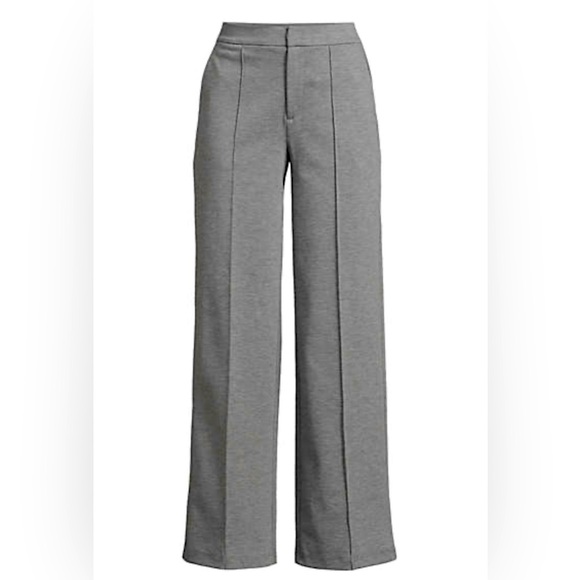 Banana Republic Pants - NWOT Banana Republic Wide Leg mid rise Gray Trousers size 4